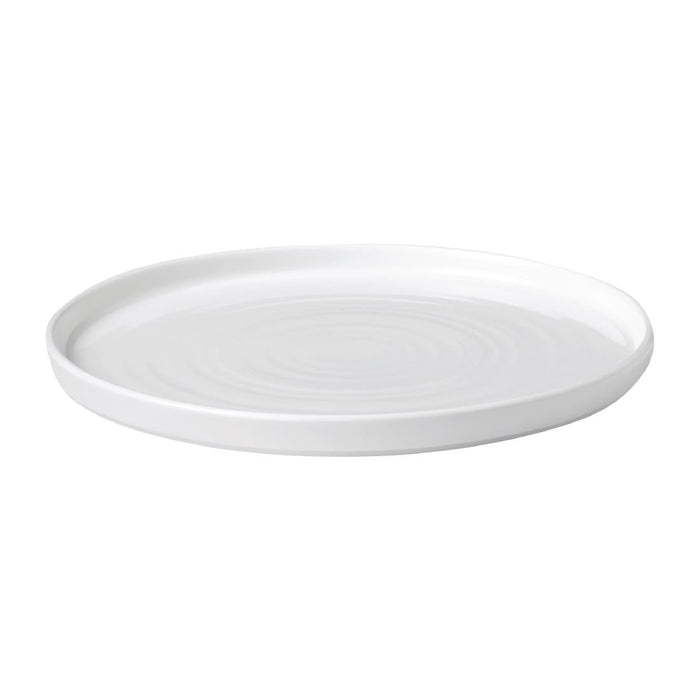 Churchill Chefs' Plates Walled Plates White 260mm (6 Pack) Churchill
