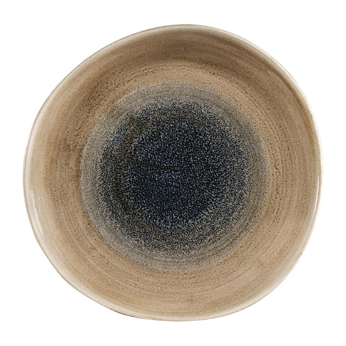 Churchill Stonecast Aqueous Organic Round Bowls Bayou Taupe 253mm (12 Pack) Churchill