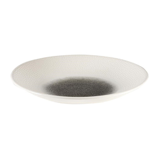 Churchill Isla Centre Print Deep Coupe Plates Quartz Black 281mm (12 Pack) Churchill