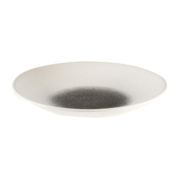 Churchill Isla Centre Print Deep Coupe Plates Quartz Black 255mm (12 Pack) Churchill