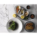 Churchill Bamboo Centre Print Deep Coupe Plates Quartz Black 255mm (12 Pack) Churchill