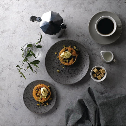 Churchill Menu Shades Caldera Coupe Plates Flint Grey 205mm (6 Pack) Churchill