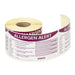 Hygiplas Removable Allergen Alert Food Labels (250 Pack) Hygiplas