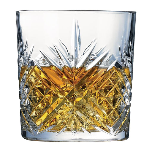 Arcoroc Broadway Old Fashioned Glasses 300ml (24 Pack) Arcoroc