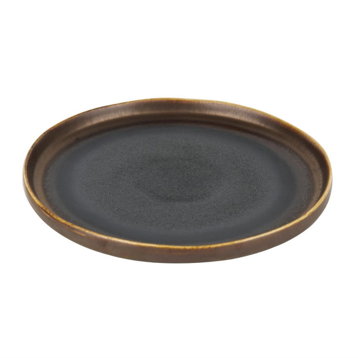 Olympia Ochre Flat Plates 260mm (6 Pack) Olympia