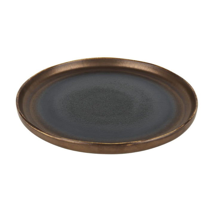 Olympia Ochre Flat Plates 220mm (6 Pack) Olympia