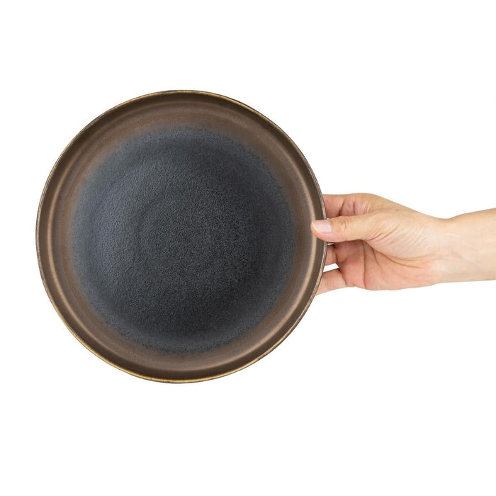 Olympia Ochre Flat Plates 220mm (6 Pack) Olympia