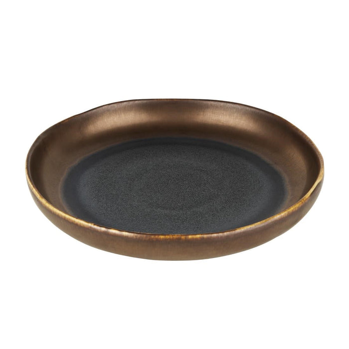 Olympia Ochre Flat Bowls 210mm 700ml (6 Pack) Olympia