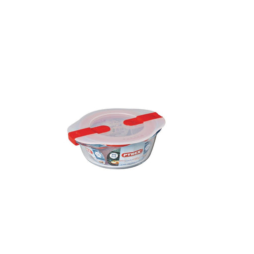 Pyrex Cook and Heat Round Dish with Lid 350ml Pyrex
