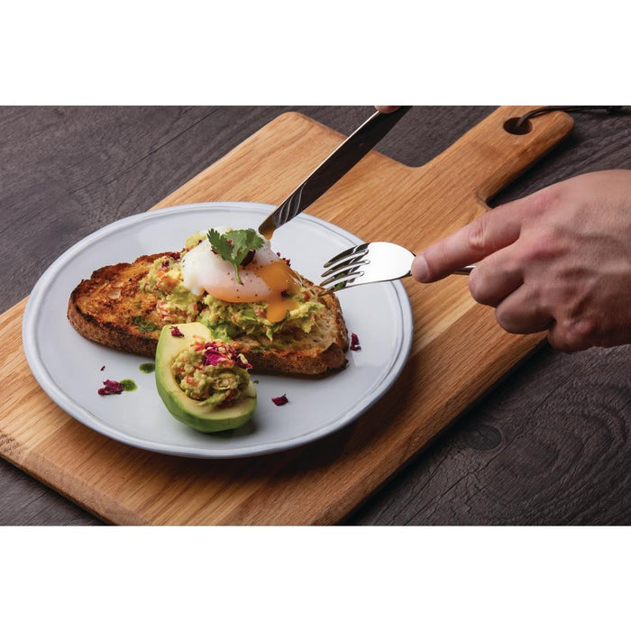 Olympia Raw Recycled Clay Coupe Plates 220(Ø)mm (6 Pack) Olympia