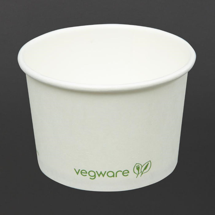 Vegware Compostable Hot Food Pots 4oz (1000 Pack) Vegware