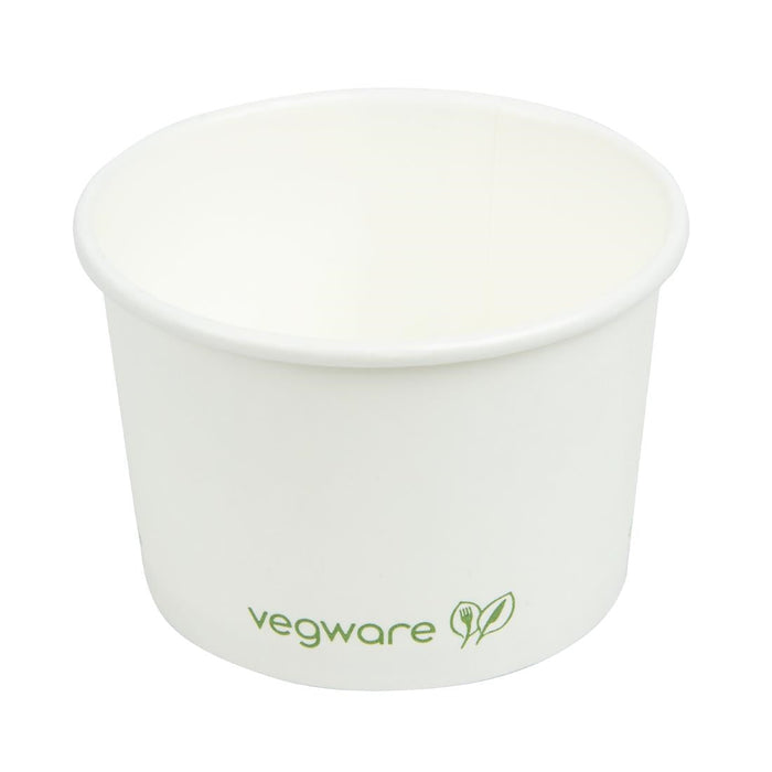 Vegware Compostable Hot Food Pots 4oz (1000 Pack) Vegware