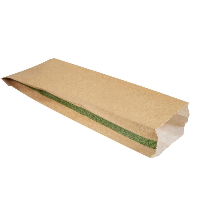 Vegware Compostable Therma Paper Hot Food Bags 356 x 101mm (500 Pack) Vegware