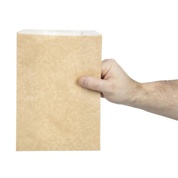 Vegware Compostable Therma Paper Hot Food Bags 292 x 127mm (500 Pack) Vegware