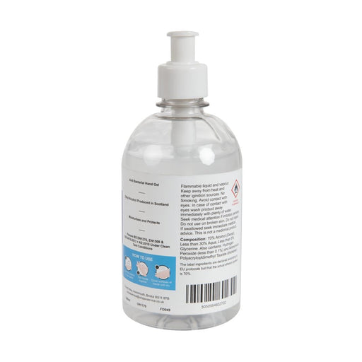 Jantex 70% Alcohol Hand Sanitiser 500ml Jantex