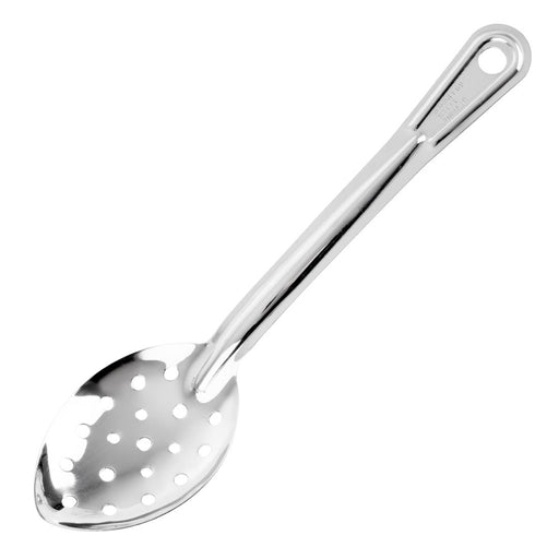 11". Stainless steel