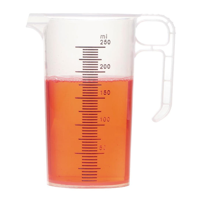Pro-Measures Polypropylene Measuring Jug 250ml Pro-Measures