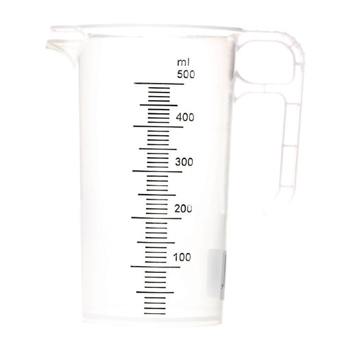 Capacity: 500ml. Polypropylene