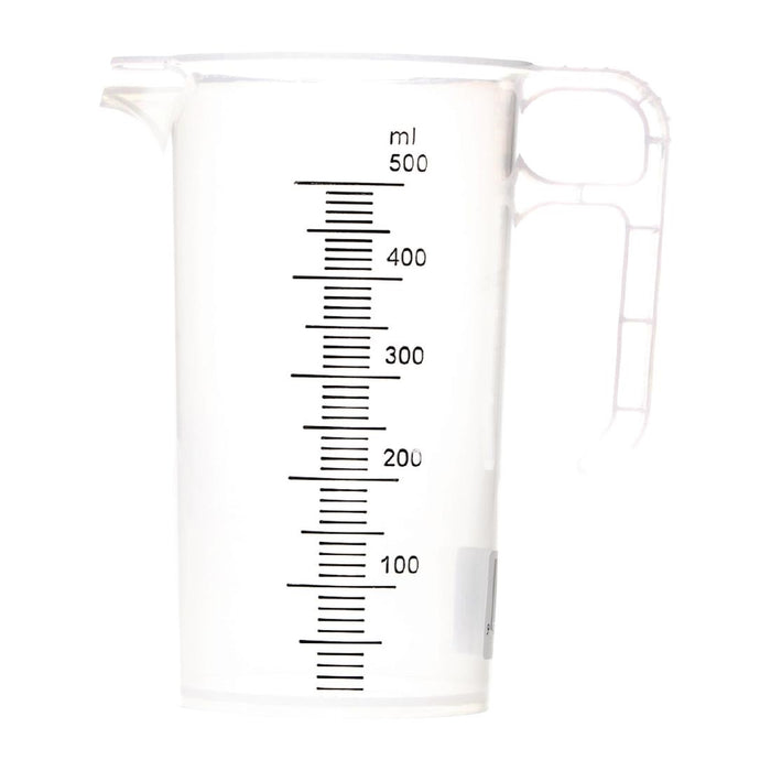 Capacity: 500ml. Polypropylene