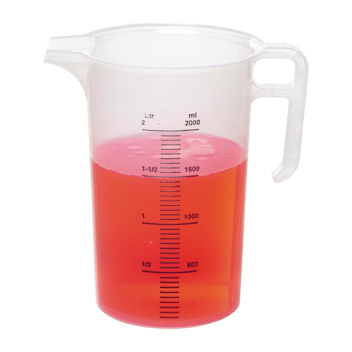Pro-Measures Polypropylene Measuring Jug 2Ltr Pro-Measures