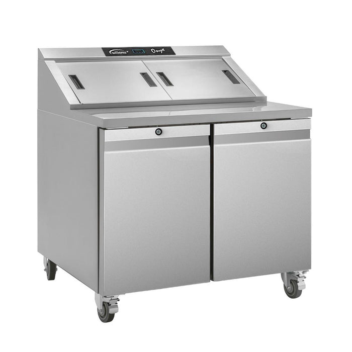 1.34kW. Total usable capacity: 264Ltr. R290