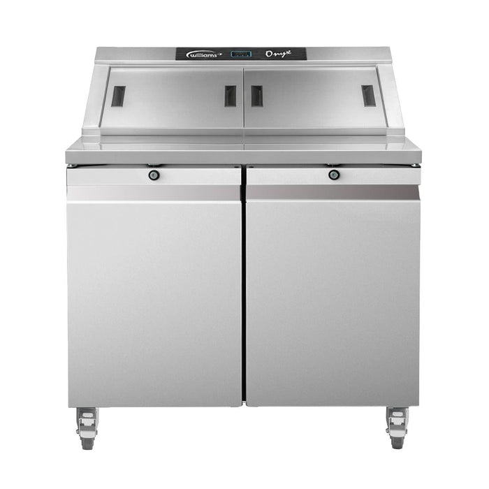 Williams Onyx Double Door Refrigerated Prep Counter 355Ltr CPC2-SS Williams