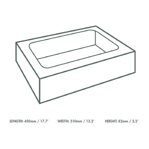 Vegware Compostable Sandwich Platters With Lid Large (25 Pack) Vegware