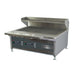 Stainless Steel. 2 burner. Includes garnish rail and slow cook shelf