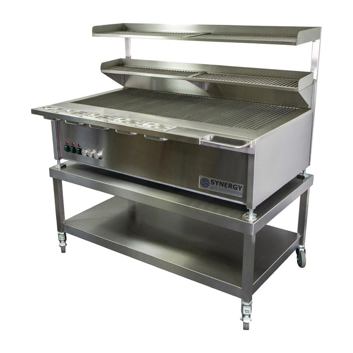 Stainless Steel. 3 burner
