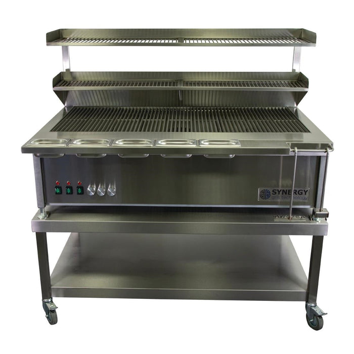 Synergy ST1300 Grill with Garnish Rail and Slow Cook Shelf Synergy Grill