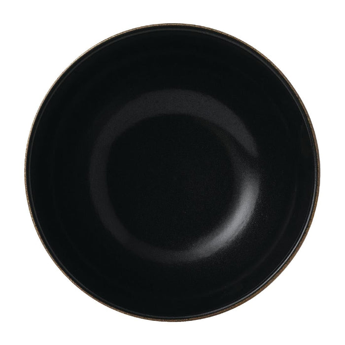 Churchill Nourish Noodle Bowl Cinnamon Brown Two Tone 183mm (6 Pack) Churchill