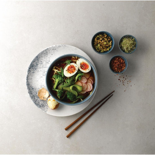 Churchill Super Vitrified Nourish Oslo Blue Deep Bowls 155mm (6 Pack) Churchill