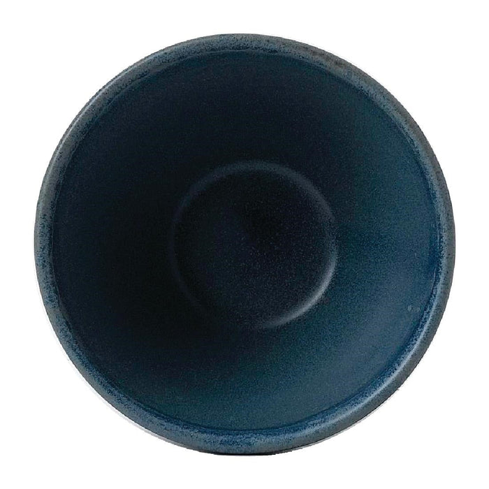 Churchill Super Vitrified Nourish Oslo Blue Contour Dip Pots 110ml (12 Pack) Churchill