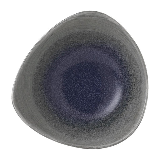 Churchill Stonecast Aqueous Lotus Bowl Grey 178mm (12 Pack) Churchill