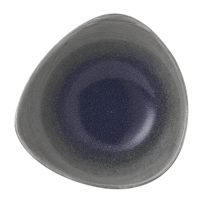 Churchill Stonecast Aqueous Lotus Bowl Grey 178mm (12 Pack) Churchill