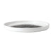 Churchill Raku Walled Plates Quartz Black 218mm (6 Pack) Churchill