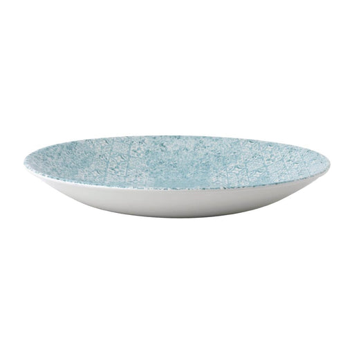 Churchill Med Tiles Deep Coupe Plates Aquamarine 279mm (12 Pack) Churchill