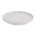 Olympia Cavolo Flat Round Plates White Speckle 180mm (6 Pack) Olympia