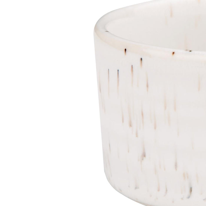 Olympia Cavolo Dipping Dish White Speckle 67mm (12 Pack) Olympia