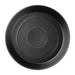 Olympia Cavolo Flat Round Bowls Textured Black 220mm (4 Pack) Olympia