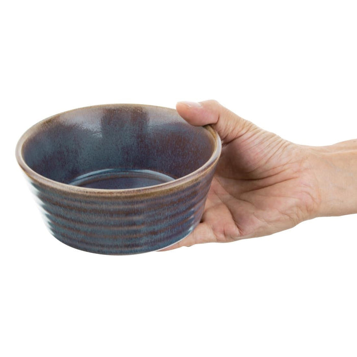 Olympia Cavolo Flat Round Bowls Iridescent 143mm (6 Pack) Olympia