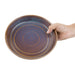 Olympia Cavolo Flat Round Bowls Iridescent 220mm (4 Pack) Olympia