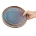 Olympia Cavolo Flat Round Plates Iridescent 220mm (6 Pack) Olympia