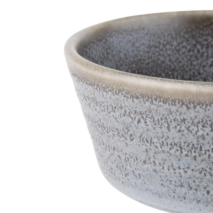 Olympia Cavolo Flat Round Bowls Charcoal Dusk 143mm (6 Pack) Olympia