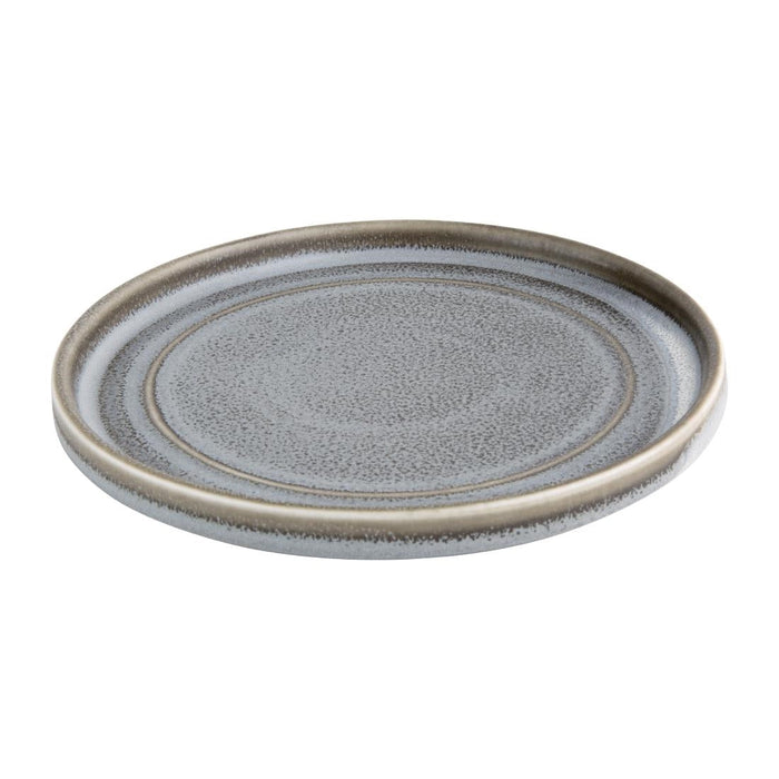 Olympia Cavolo Flat Round Plates Charcoal Dusk 180mm (6 Pack) Olympia