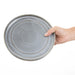 Olympia Cavolo Flat Round Plates Charcoal Dusk 220mm (6 Pack) Olympia
