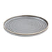 Olympia Cavolo Flat Round Plates Charcoal Dusk 270mm (4 Pack) Olympia