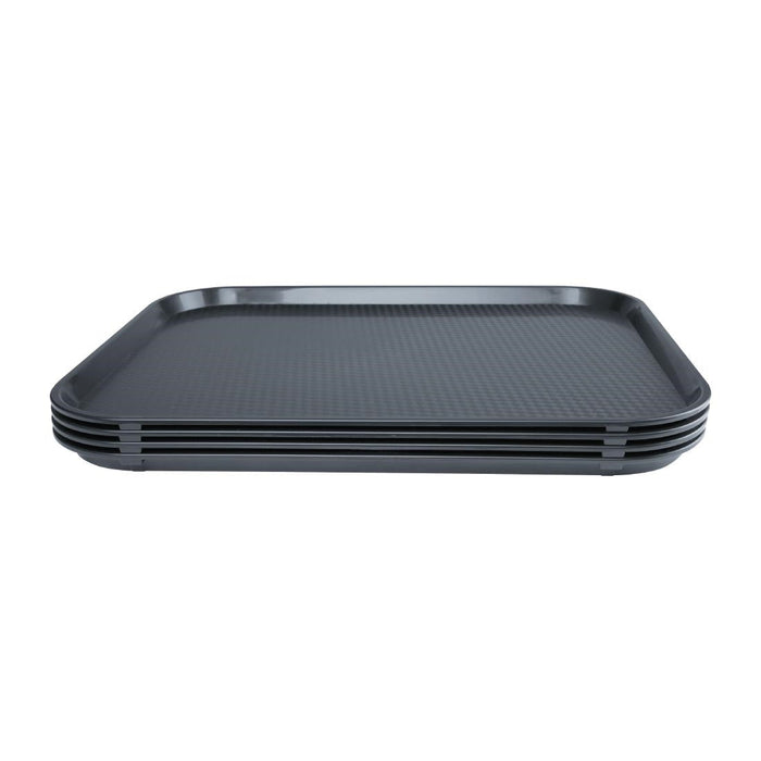 Olympia Kristallon Foodservice Tray Charcoal 350 x 450mm Olympia