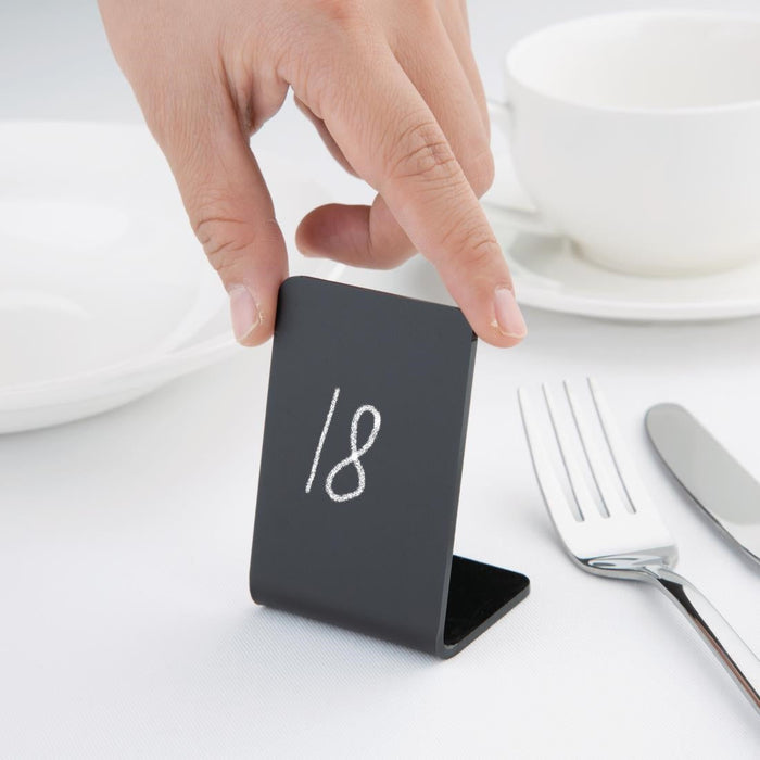Olympia Acrylic Tableboard 75(H) x 50(W)mm (4 Pack) Olympia
