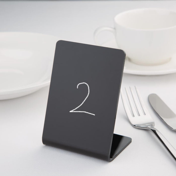 Olympia Acrylic Tableboard 105(H) x 74(W)mm (4 Pack) Olympia